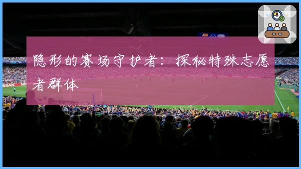 隐形的赛场守护者：探秘特殊志愿者群体